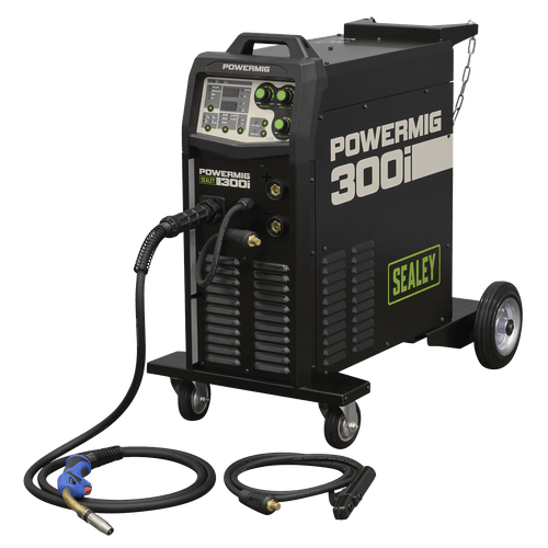 Sealey 300A Professional Gas/Gasless MIG/TIG/MMA Inverter Welder 400V 3ph (POWERMIG300i)