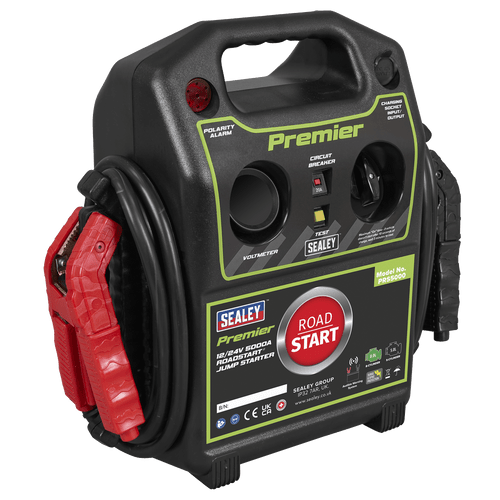 Sealey 12/24V Premier RoadStart Jump Starter 5000A (PRS5000)