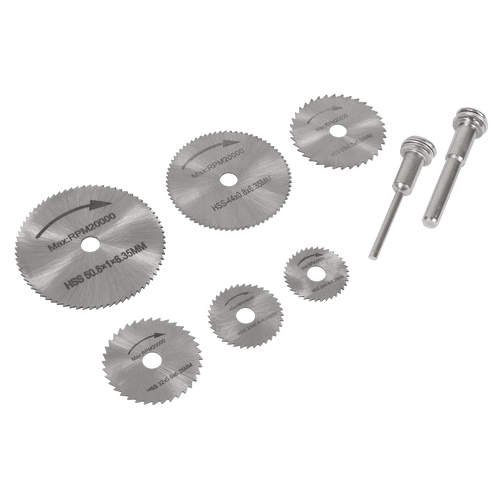 Sealey Rotary Drill Saw Blade Set 8pc (RSBS08)