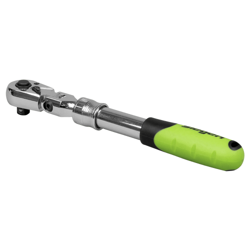 Sealey Siegen Extendable Flexi-Head Ratchet Wrench 3/8"Sq Drive (S01295)