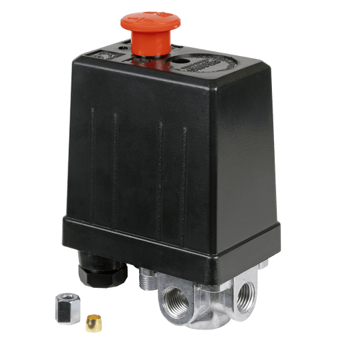 Sealey Pressure Switch with 4 x 1/4" Ports 6-8bar (SAC03PS)