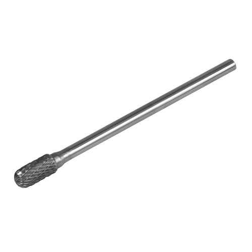 Sealey Tungsten Carbide Rotary Burr Extra-Long Cylindrical Ball Nose 10mm (SDB02XL)