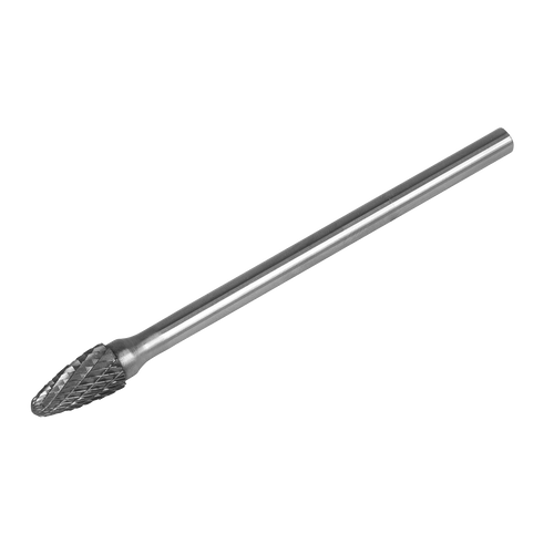 Sealey Tungsten Carbide Rotary Burr Extra-Long Arc Round Nose 10mm (SDB05XL)