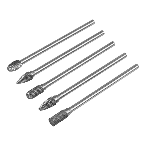Sealey Tungsten Carbide Rotary Burr Set Extra-Long 5pc (SDBK5XL)