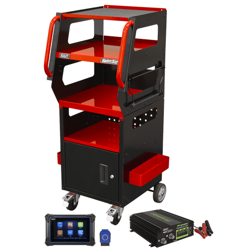 Sealey Diagnostic Support Station - Red (SDS1R1)