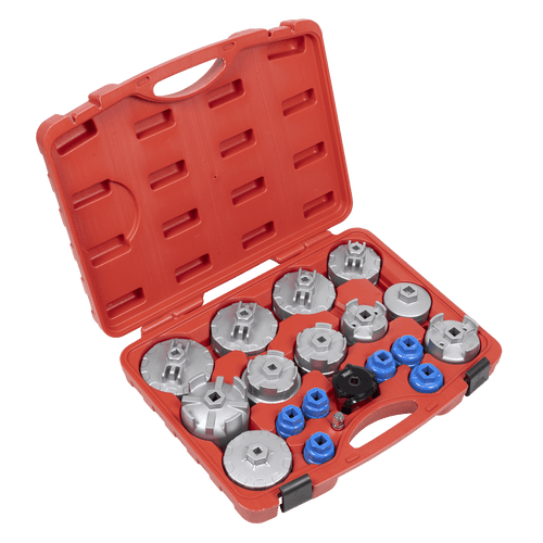 Sealey Oil Filter Cap Wrench Set 19pc (VS7013)