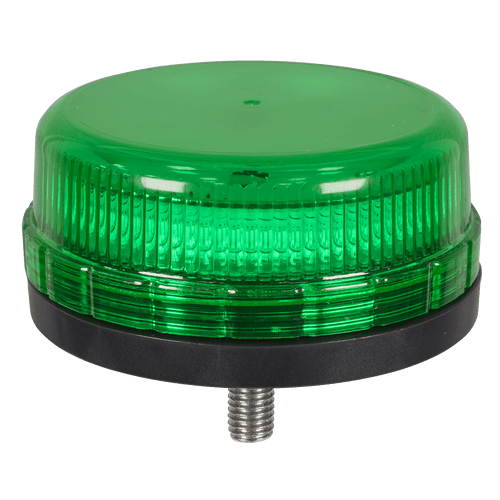 Sealey SMD LED Rotating Flashing Warning Beacon with 12mm Bolt Fixing - Green 12/24V (WB45LEDG)