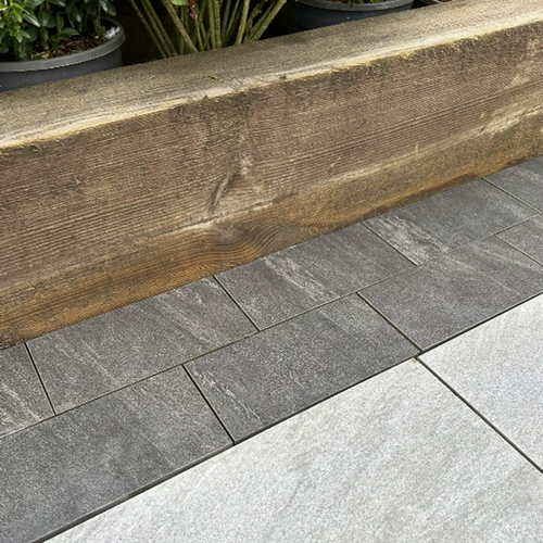 County Anthracite Porcelain Sett (200x100) Per Sett