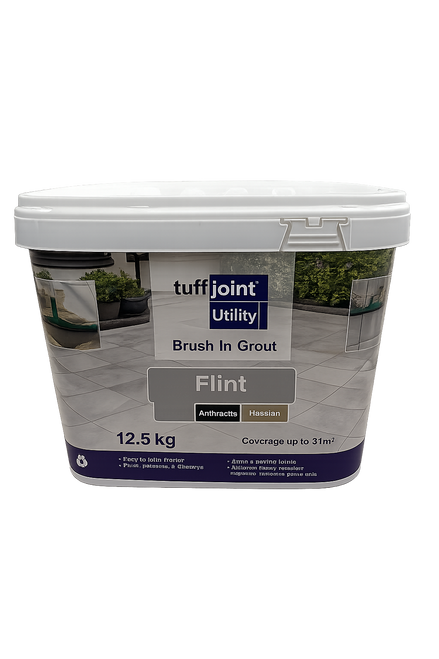 Steintec Tuffjoint Grout 12.5kg - Flint