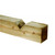 Notched Timber Post 2400 x 125 x 75mm Treated