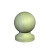 Timber Post Ball & Collar Finial 100mm Treated B720100G