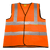 Hi-Vis Orange Waistcoat (Site and Road Use) - Large (9812l)