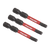 Hex 4mm Impact Power Tool Bits 50mm - 3pc (AK8237)