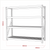 Sealey Heavy-Duty Racking Unit with 4 Mesh Shelves 640kg Capacity Per Level 1956mm (AP6572)