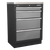 Sealey Modular 4 Drawer Cabinet 680mm (APMS51)