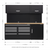Sealey Premier 2.3m Storage System - Oak Worktop (APMSCOMBO4W)