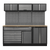 Sealey Superline Pro APMSSTACK11W 2.04m Modular Storage System - Pressed Wood Worktop
