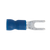 Easy-Entry Fork Terminal ¯3.7mm (4BA) Blue Pack of 100 (BT13)
