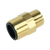 Straight Adaptor 22mm x 3/4"BSPT Brass (John Guest Speedfit¨ - MM012206N) (CAS22BSA)