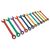 Ratchet Combination Spanner Set 12pc Multi-Coloured Metric (S01075)