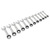 Stubby Ratchet Combination Spanner Set 12pc Metric (S0633)