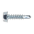 Self Drilling Screw 4.2 x 19mm Hex Head Zinc Pack of 100 (SDHX4219)