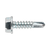 Self Drilling Screw 4.8 x 19mm Hex Head Zinc Pack of 100 (SDHX4819)