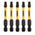 Dewalt DT7396T Extreme FLEXTORQ T25 Screwdriver Bits 57mm (Pack Of 5)