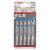 Bosch T123X Progressor for Metal Jigsaw Blades (5 Pack)