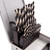 Bosch 2608577351 HSS PointTeQ Metal Drill Bit Set 1-10mm (19 Piece)