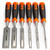 Bahco 434-S6-EUR Bevel Edge Chisel Set (Set of 6)