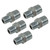 Sealey Reducing Union 3/8"BSPT to 1/4"BSPT - Pack of 5 (AC100)