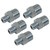 Sealey Reducing Union 1/2"BSPT to 1/4"BSPT - Pack of 5 (AC101)