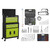 Sealey Topchest & Rollcab Combination 6 Drawer with Ball-Bearing Slides - Green/Black & 170pc Tool Kit (AP22HVGCOMBO)