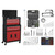 Sealey Topchest & Rollcab Combination 6 Drawer with Ball-Bearing Slides - Red/Black & 170pc Tool Kit (AP22RCOMBO)