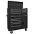 Sealey Topchest & Rollcab Combination 15 Drawer with Ball-Bearing Slides - Black (AP41STACKB)