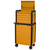 Sealey Topchest & Rollcab Combination 11 Drawer Push-To-Open Orange (APPDSTACKO)