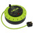 Sealey Cassette Type Cable Reel Green with Thermal Trip 2 x 230V and 2 x USB 10m (BCR10G)