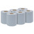 Sealey Blue Embossed 2-Ply Paper Roll 60m - Pack of 6 (BLU60)