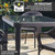Sealey Dellonda Outdoor Dining Table Weather Resistant Glass Table 90x150cm (DG206)
