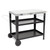 Sealey Dellonda Barbecue/Plancha Trolley for Outdoor Grilling/Cooking with Utensil Holder, Stainless Steel (DG263)