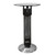Sealey Dellonda Bistro Table with 1600W Heater, 95cm, Black/Stainless Steel (DG63)