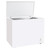 Sealey Baridi Freestanding Chest Freezer, 199L Capacity, Garages and Outbuilding Safe, -12 to -24°C Adjustable Thermostat with Refrigeration Mode, White (DH111)