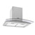 Sealey Baridi 60cm Curved Glass Cooker Hood with Carbon Filters, LED Lights, Stainless Steel (DH128)
