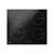 Sealey Baridi 60cm Built-In Induction Hob with 4 Cooking Zones, Black Glass, 6800W with 9 Power Settings, Touch Controls & Timer, Hardwired (DH176)