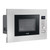 Sealey Baridi 20L Integrated Microwave Oven, 800W, Stainless Steel (DH196)