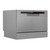 Sealey Baridi Compact Tabletop Dishwasher 6 Place Settings, 6 Programmes, Low Noise, 6.5L Cycle, Start Delay - Silver (DH84)