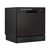 Sealey Baridi Compact Tabletop Dishwasher 8 Place Settings, 6 Programmes, Low Noise, 8L Cycle, Start Delay - Black (DH88)