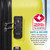 Sealey Dellonda 3-Piece ABS Luggage Set with Integrated TSA Approved Combination Lock - Yellow - DL124 (DL124)