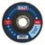 Sealey 120Grit Flap Discs Zirconium Ø115mm Ø22mm Bore - Pack of 10 (FD11512010)